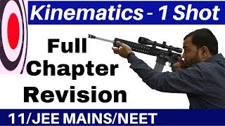Kinematics - One Shot -Complete Chapter - Kinematics Full Chapter Revision I Class 11/JEE MAINS/NEET
