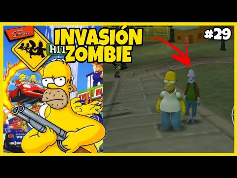 INVASIÓN ZOMBIE EN SPRINGFIELD | LOS SIMPSONS HIT & RUN | EP 29