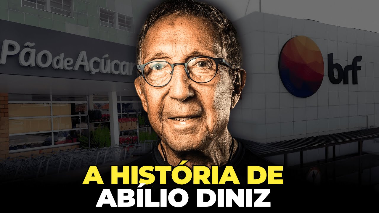 A HISTÓRIA DE ABÍLIO DINIZ - O BILIONÁRIO FUNDADOR DO PÃO DE AÇÚCAR