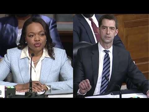 Senator Tom Cotton questions Kristen Clarke During Senate Judiciary Committee Hearing 4/14/2021