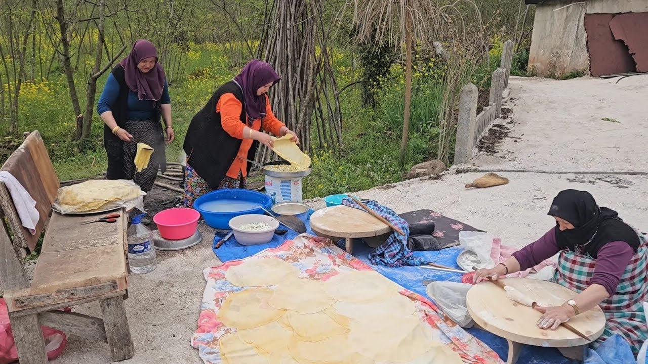 ‼️KUR’AN HAZIRLIĞI 20 TAVA SU BÖREĞİ PUF PUF KABARDI 🔥🔥