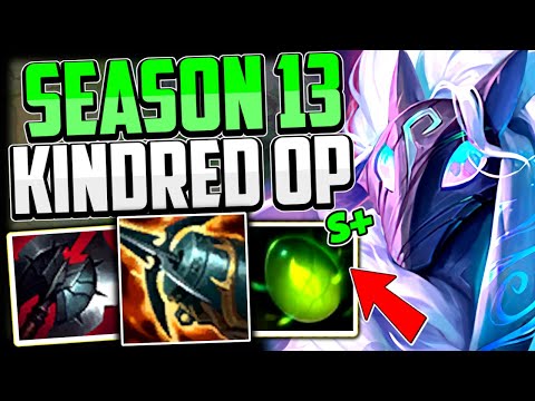 How to Play Kindred Jungle & CARRY LOW ELO + Best Build/Runes | Season 13 Guide League of Legends