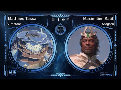 [CDF DC 2024 - DEMI-FINALE] SLIMEFOOT VS ARAGORN - MTG DUEL COMMANDER