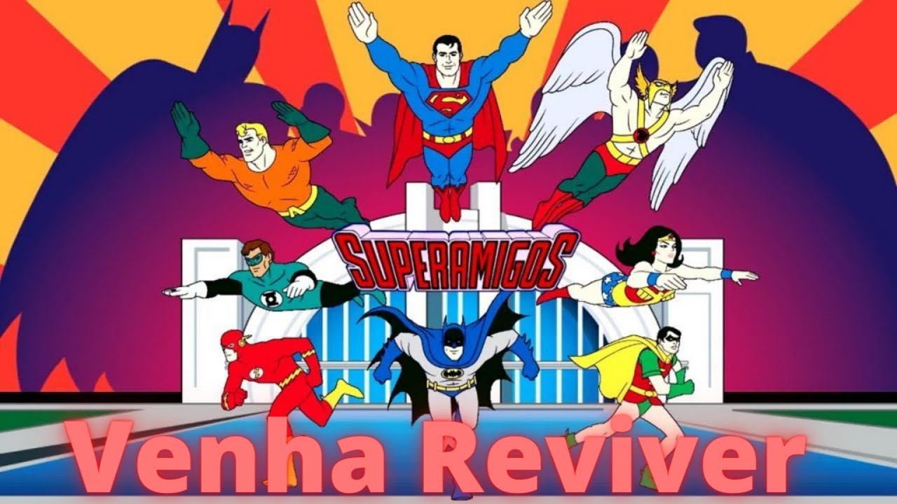Super Amigos e a Liga da Justiça - Desenhos clássicos antigos DC Episódios Completos