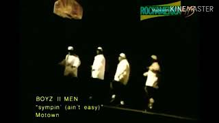 Boyz II Men - Sympin' (Ain't Easy) (from White Men Can't Jump Soundtrack) (1992).