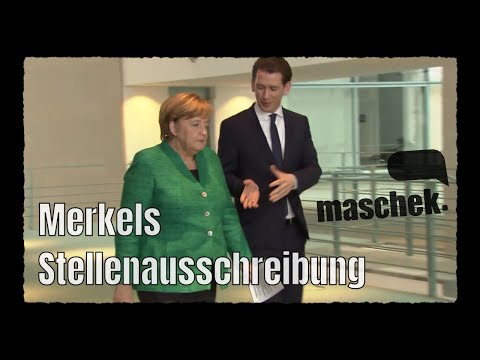 Maschek WÖ_404 Merkels Stellenausschreibung