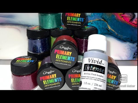 #415 - Fairytales Primary Elements Set from #Colourarte | #PrimaryElements #FluidArt #Bloom