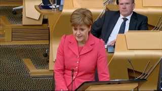 First Minister's Questions - Scottish Parliament: 6th May 2015
