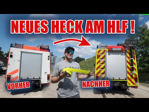 HEFTIGE VERÄNDERUNG AM HLF 😱🚒 ! DESIGN112 verschönert FEUERWEHR🔥 | ItsMarvin