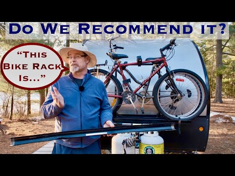 Arvika Bike Rack Review: Front Mounted Rack For Travel Trailers, Teardrops, Nucamps, and Airstreams