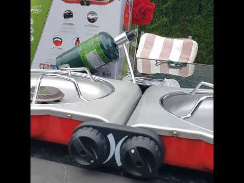 Coleman 2 burner foldable camping stove- Fold n go Propane Stove USA and Canada installation review