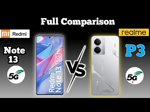 Redmi note 13 5G Vs Realme P3 5G || Full Comparison ⚡ Specification