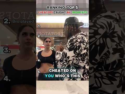 Ranking Top 5 Cheaters Caught 4k Moments #rank #funny #ranking #shorts