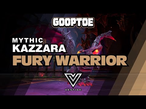 Mythic Kazzara - Fury Warrior POV
