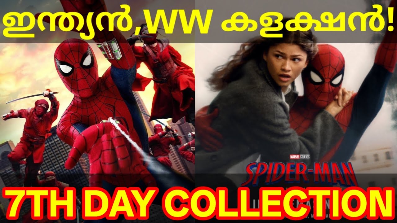 Spider Man 7th Day Boxoffice Collection |Spider Man Indian Collection #SpiderManReview #spiderman 