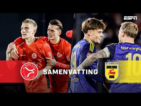 TEUN BIJLEVELD SCHIET KIEZELHARD BINNEN 💥 | Samenvatting Almere City - SC Cambuur