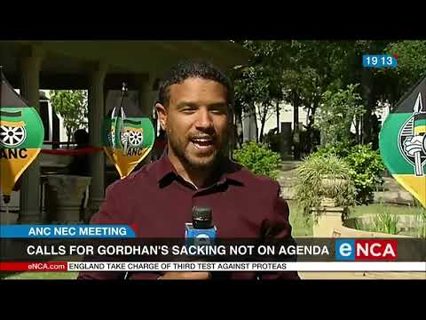 Calls for Gordhan's sacking not on ANC NEC agenda