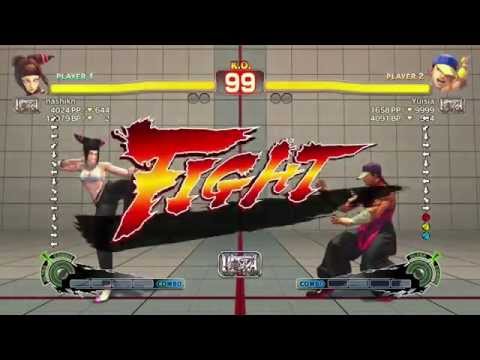 nashikn (Juri) vs Yuisia (Yun) match2 ranked USF4