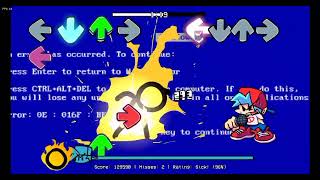 Cover art for Friday night Funkin vs reanimated chosen one (victim)