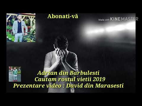 Adrian din Barbulesti - Cautam rostul vietii 2019
