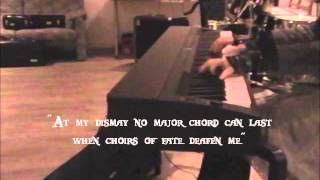 Piano cover: Symphony For The Quiet by Serenity