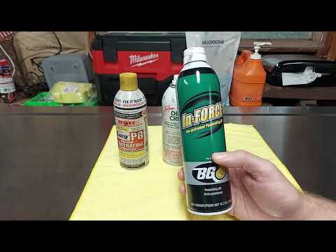 Penetrating oils: PB Blaster vs Sea foam Deep Creep vs BG In-Force