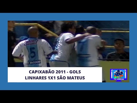 GOLS - Linhares 1x1 São Mateus - Capixabão 2011