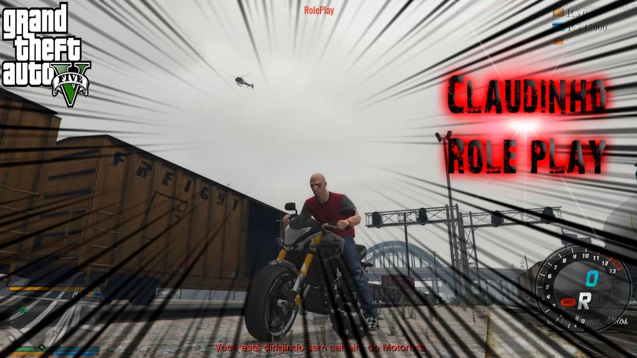 A historia de Claudinho Role Play #Ep 1