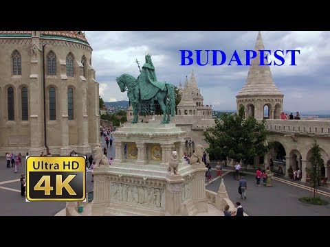 Budapest (Hungary) is one of the most beautiful cities in Europe - the pearl of the Danube - 4K