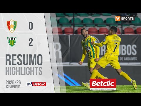 Resumo: Estrela Amadora 0-2 Tondela (Liga 25/26 #23)