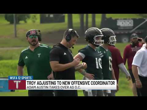 Troy Adjusting To New Offensive Coordinator