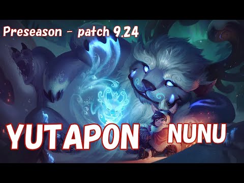 【大ローム/ゴーストヒールヌヌ】DFM YUTAPON ヌヌ(Nunu) VS ジェイス(Jayce) TOP - Patch9.24 JP Ranked【LOL】