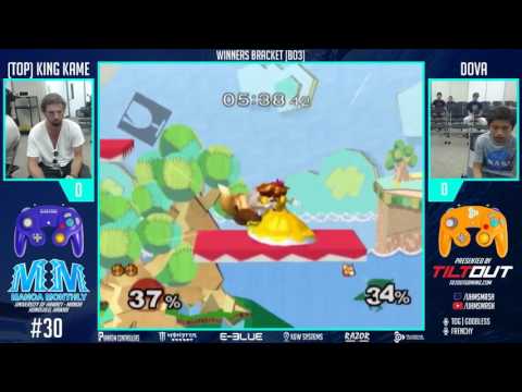 MM #30 SSBM - King Kame (Peach) vs Dova (Fox) Winner's Bracket