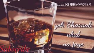 Sharabi ❤ Best Lines nusrat fateh Ali Khan Statu