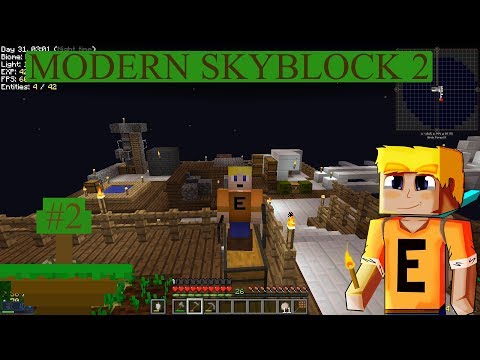 Modern Skyblock 2 - Before the Automation