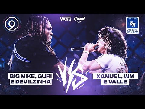 BIG MIKE, GURI E DEVILZINHA X WM, VALLE E XAMUEL | SEGUNDA FASE | BDA 9 ANOS