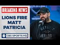 Lions fire head coach Matt Patricia, GM Bob Quinn following Week 12 Thanksgiving loss |CBS Sports HQ