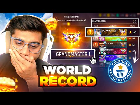 World Record🗿First Youtuber to Reach Top 1 on Live🔥*Must Watch* !!
