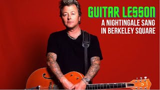 🎸 HOW TO PLAY: A Nightingale Sang In Berkeley Square (Brian Setzer)
