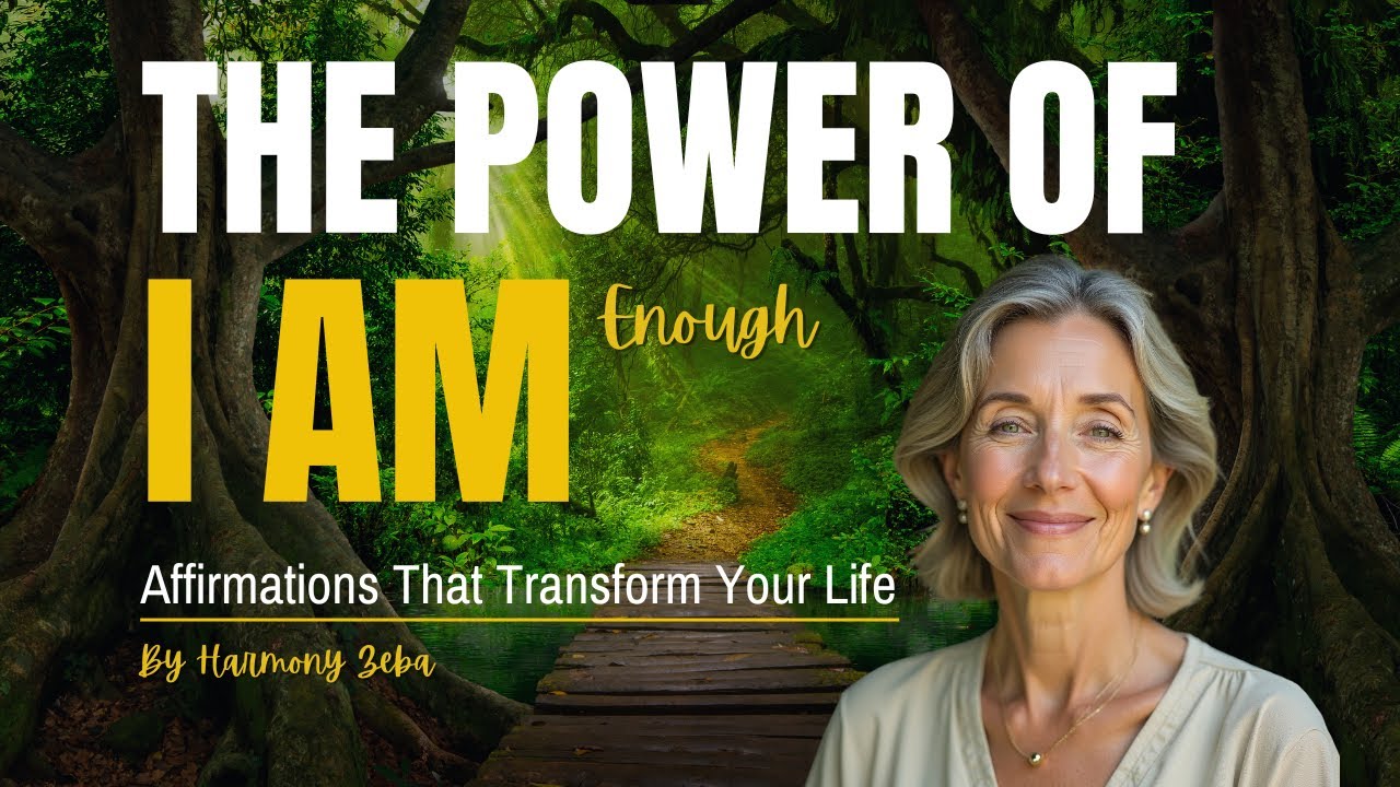 I AM Enough Affirmations That Transform Your Life Unshakeable Confidence Self Belief Harmony Ziba