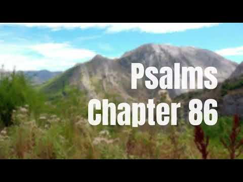 The Book of Psalms Chapter 86 - New King James Version (NKJV) - Audio Bible (US)