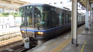 preview picture of video '北陸本線521系 武生駅発車 Hokuriku Main Line Local Train'