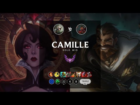 Camille Mid vs Graves - EUW Master Patch 12.15