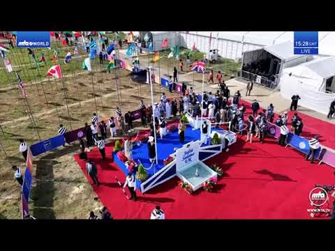 Jalsa Salana UK 2024| Flag Hoisting Ceremony| GB| Ahmadiyya Muslim Association| AMA Germany 1996|