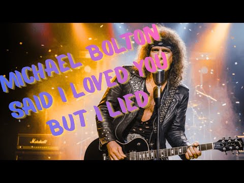 Michael Bolton – Said I Loved You But I Lied (Early 90s Glam Metal Power Ballad)