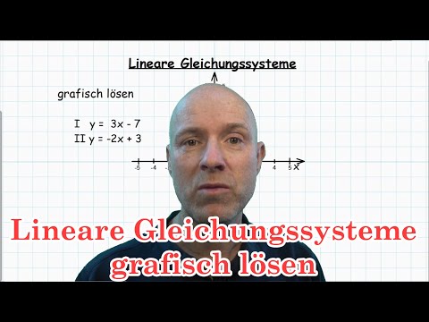 Lineare Gleichungssysteme grafisch lösen