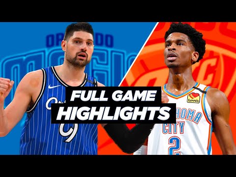 ORLANDO MAGIC vs OKC THUNDER  - FULL GAME HIGHLIGHTS | 2020  NBA Season.