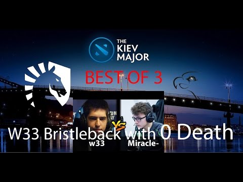 Kiev Major 2017 : Thunderbird vs Team Liquid W33 Mid Bristleback They Can't Kill Me