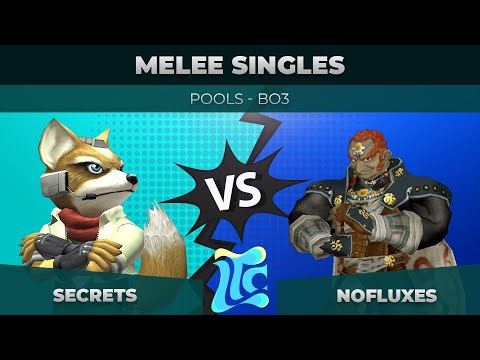 Secrets vs NoFluxes - Melee Singles: Pools - Low Tide City | Fox vs Ganon