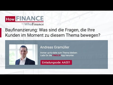 Baufinanzierung: Fragen, die Kunden bewegen